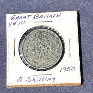 Great Britain - 1950 - 2 Shillings - George VI Vintage